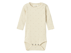 Lil Atelier birch dotted bodysuit